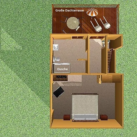 De Ole School Kuestenliebe Maisonette 15 Apartmán *